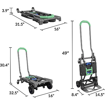 Cosco Shifter Hand Truck & Cart (CSC12222PBG1E)