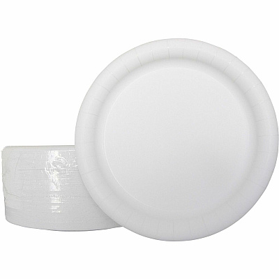 AJM Packaging Packaging Packaging AJM Packaging Packaging 9" Dinnerware Paper Plates (AJMCP9AJCWWH1)