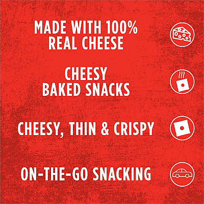 Cheez-It Snap'd Cheddar Sour Cream & Onion Crackers (KEB11460)