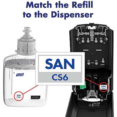 PURELL CS6 Hand Sanitizer Dispenser (GOJ652001)
