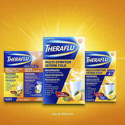 Theraflu Multi-Symptom Severe Cold & Cough Medicine (GKC91706)