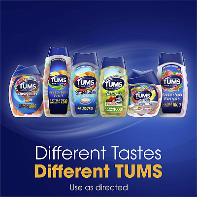 TUMS Chewy Bites Chewable Antacid Tablets (GKC49180)