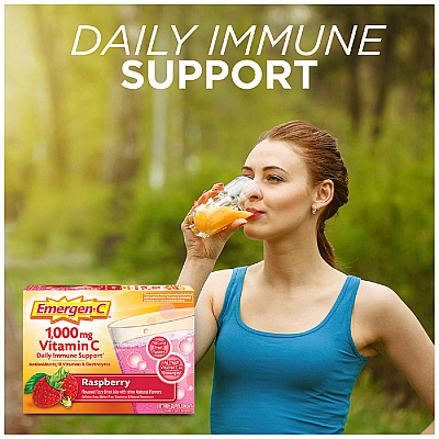 Emergen-C Raspberry Vitamin C Drink Mix (GKC30201)