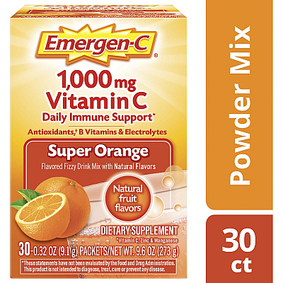Emergen-C Super Orange Vitamin C Drink Mix (GKC30203)