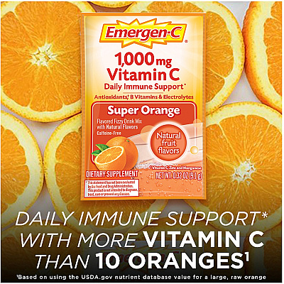 Emergen-C Super Orange Vitamin C Drink Mix (GKC30213)