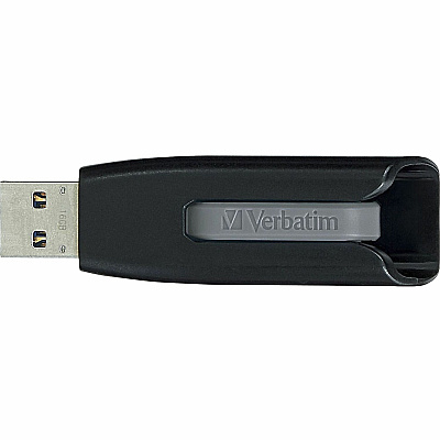 Verbatim 128GB Store 'n' Go V3 USB 3.2 Gen 1 Flash Drive - 2pk - Blue, Gray (70898)