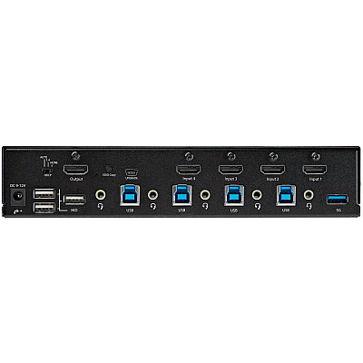 StarTech 4 Port Hdmi Kvm Switch 4k 60hz W/usb Hub (SV431HU34K6)