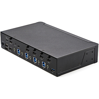 StarTech 4 Port Hdmi Kvm Switch 4k 60hz W/usb Hub (SV431HU34K6)