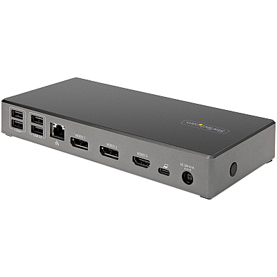 StarTech Usb C Dock Triple 4k - 100w Pd, 6x Usb (DK31C2DHSPD)