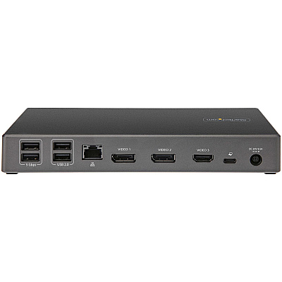StarTech Usb C Dock Triple 4k - 100w Pd, 6x Usb (DK31C2DHSPD)