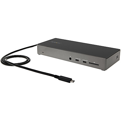StarTech Usb C Dock Triple 4k - 100w Pd, 6x Usb (DK31C2DHSPD)
