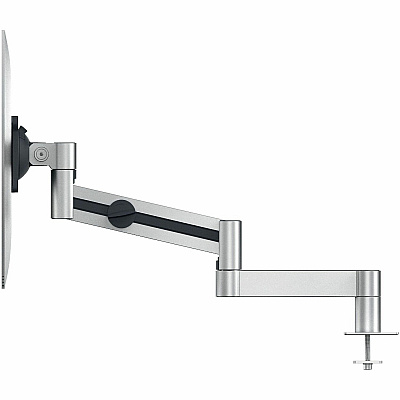 Durable Desk Mount for Monitor, Curved Screen Display - Silver (508423)