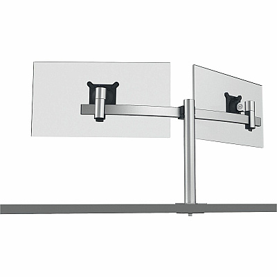 Durable Desk Mount for Monitor, Curved Screen Display - Silver (508623)