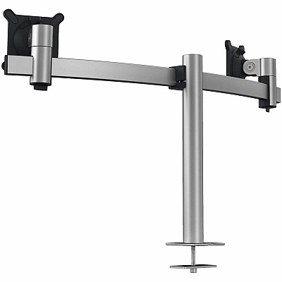Durable Desk Mount for Monitor, Curved Screen Display - Silver (508623)
