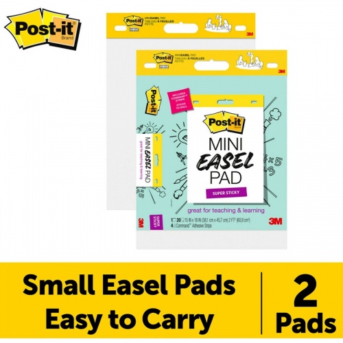 Post-it® Self-Stick Easel Pads with Faint Rule