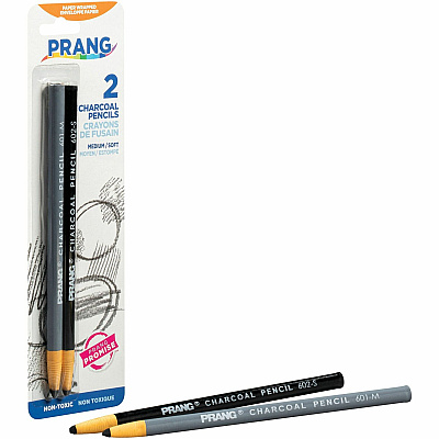 Prang Charcoal Pencils (DIXX60300)