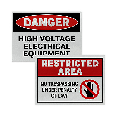 Avery Reflective Sign Labels (AVE61583)