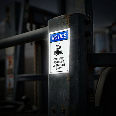 Avery Reflective Sign Labels (AVE61583)