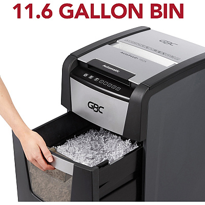GBC AutoFeed+ Home Office Shredder, 150X, Super Cross-Cut, 150 Sheets (GBCWSM1757604)