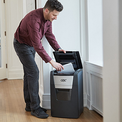 GBC AutoFeed+ Home Office Shredder, 150X, Super Cross-Cut, 150 Sheets (GBCWSM1757604)