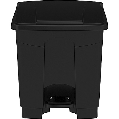 Safco Plastic Step-on Waste Receptacle (SAF9924BL)