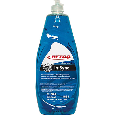 Betco Simplicity In-Sync Dishwashing Liquid (BET1851B900CT)