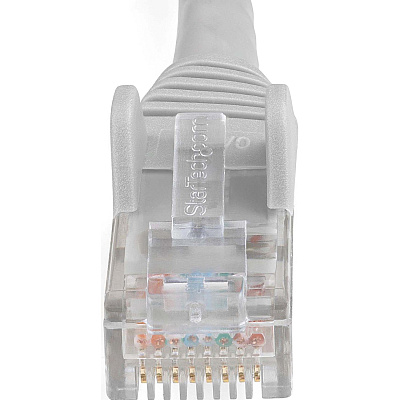 StarTech 25ft Lszh Cat6 Ethernet Cable - Gray (N6LPATCH25GR)