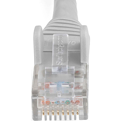 StarTech 30ft Lszh Cat6 Ethernet Cable - Gray (N6LPATCH30GR)
