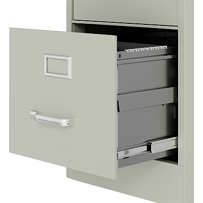 Lorell Fortress Series 22" Commercial-Grade Vertical File Cabinet (LLR42298)