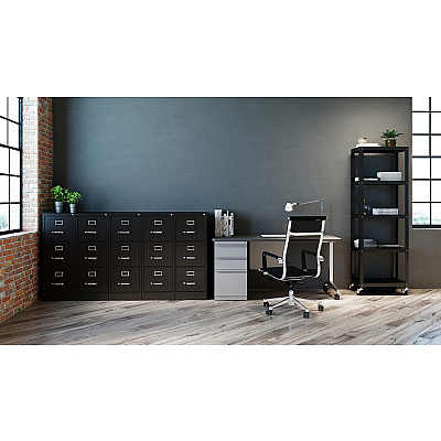 Lorell Fortress Series 22" Commercial-Grade Vertical File Cabinet (LLR42297)