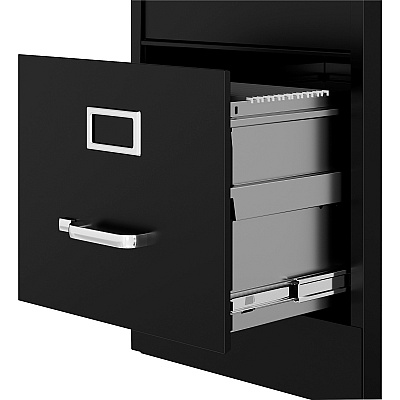 Lorell Fortress Series 22" Commercial-Grade Vertical File Cabinet (LLR42297)