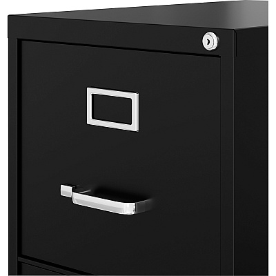 Lorell Fortress Series 22" Commercial-Grade Vertical File Cabinet (LLR42297)
