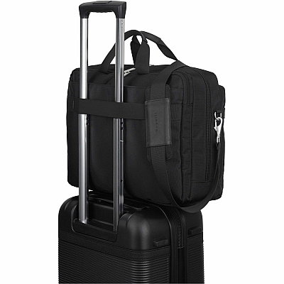 bugatti Gregory Carrying Case (Briefcase) for 17" to 17.3" Notebook - Black (BUGEXB1707BLK)