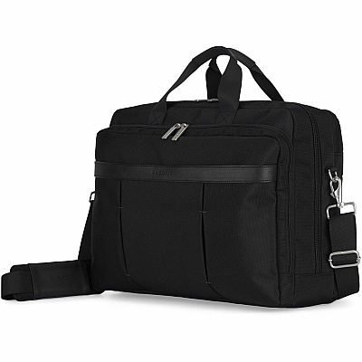 bugatti Gregory Carrying Case (Briefcase) for 17" to 17.3" Notebook - Black (BUGEXB1707BLK)