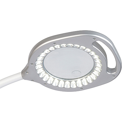 OttLite LED Magnifier Floor & Table Light (OTTCS43828W)