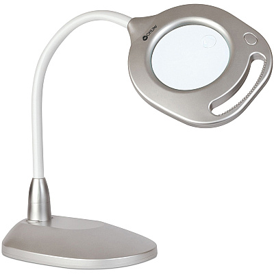 OttLite LED Magnifier Floor & Table Light (OTTCS43828W)