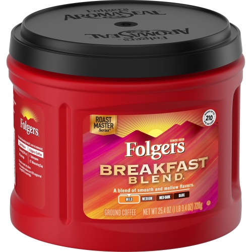 Folgers Ground Breakfast Blend Coffee (20529)