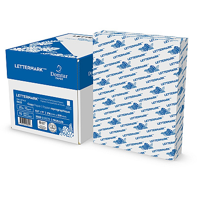 Lettermark Punched & Perforated Papers with Perforations 3-1/2" from the Bottom - White (DMR8822)