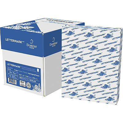 Lettermark Punched & Perforated Papers with Perforations 3-1/2" from the Bottom - White (DMR8833)
