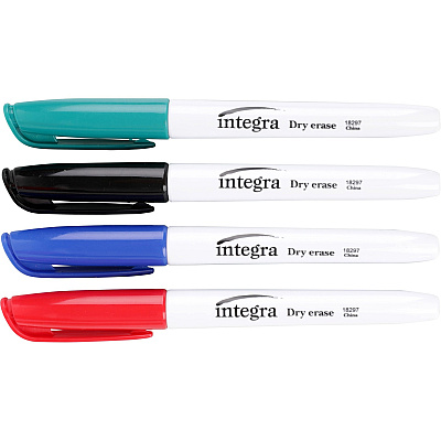 Integra Dry-Erase Markers (ITA18297)