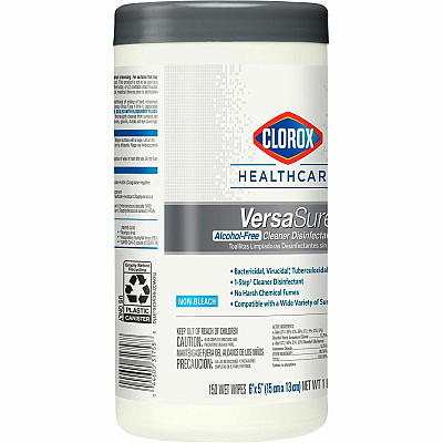 Clorox Healthcare VersaSure Disinfectant Wipes (CLO31758)
