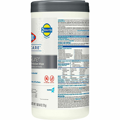 Clorox Healthcare VersaSure Disinfectant Wipes (CLO31758)