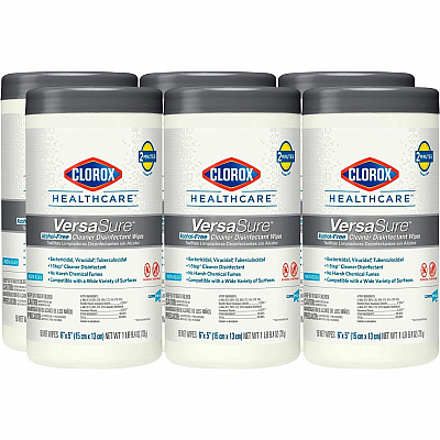 Clorox Healthcare VersaSure Disinfectant Wipes (CLO31758)