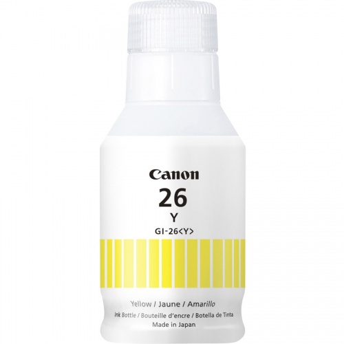 Canon GI-26 Pigment Color Ink Bottle (GI26y)