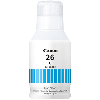 Canon GI-26 Pigment Color Ink Bottle (CNMGI26C)