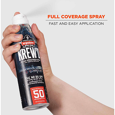ergodyne 6353 SPF 50 Sunscreen Spray (16639)