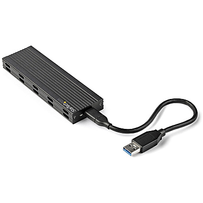 StarTech M.2 Pcie Nvme/m.2 Sata Ssd Usb Enclosure (SM2E1BMU31C)