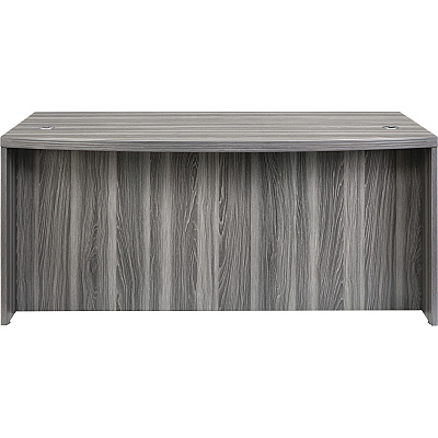 Safco Aberdeen Series 72" Bow Front Desk (ABD7242LGS)