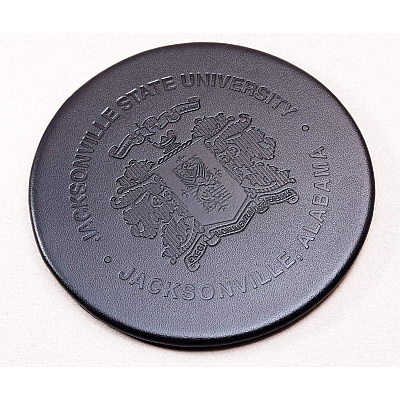 Dacasso Leather Round Coaster Set (A1058)