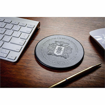 Dacasso Leather Round Coaster Set (A1058)